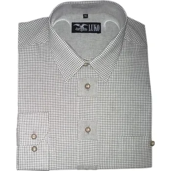 Pánská košile Luko 142209 myslivecká košile s dlouhým rukávem Velikost: 47,