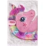 Lifestyle Plyšový deník A5 bílý…