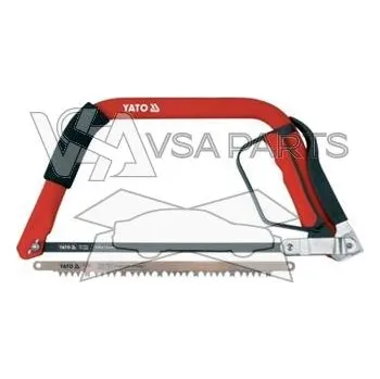 Ruční pilka YATO Pila na dřevo oblouková, L = 300 mm, 2 listy (dřevo a kov)