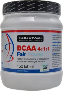 Aminokyselina BCAA 4:1:1 Fair Power 150 tbl.