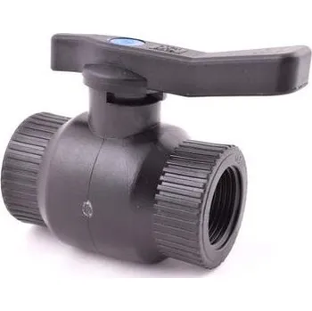 Vodovodní kohout P-PLASTIK Kulový ventil FF 1" - plast