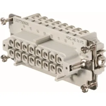 Elektrický konektor WEIDMÜLLER Konektor HDC HE 16FS zásuvka 1207700000