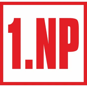 Značení Značení schodiště - 1.NP samolepící vinylová fólie 148 x 148 mm