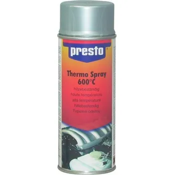 Barva ve spreji Žáruvzdorný lak černý 600°C 400ml