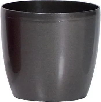 Zahrada Obal na květináč - Coubi DUO grafit 23 cm