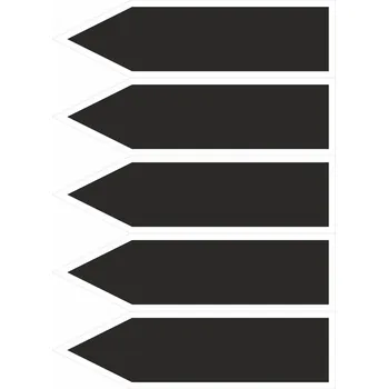 Jednosměrná šipka - Ostatní bez textu vel.1 Samolepka PVC aršík potrubí velikost 1