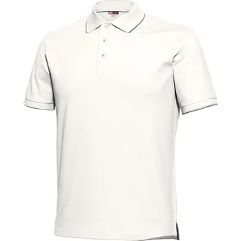 Pánská košile ISSA Polokošile Industrial starter STRETCH PORTOFINO 08189 - S / Bílá