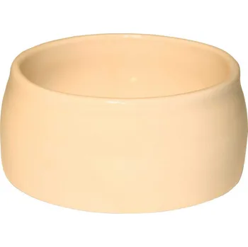 Kerbl Kameninová miska na krmivo s glazurou, 500 ml