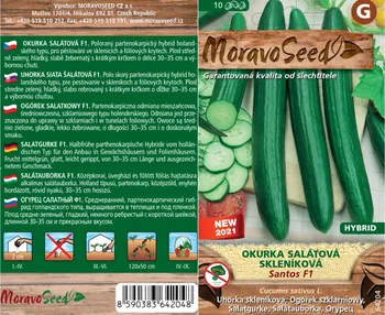 Semeno MoravoSeed Santos F1 okurka salátová 10 ks