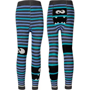 Dětské bavlněné legíny TREPON STRAŠÍK Tmavě šedé 80-86