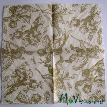 Papírový ubrousek Ubrousek na decoupage 25x 25cm 1ks