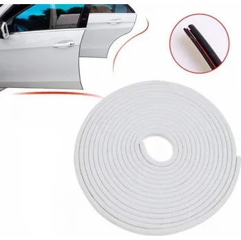 Ochranné lišty na auto 5 m - bílé