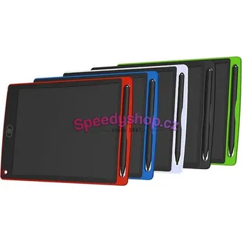 Dětský spotřebič LCD tabulka na vzkazy 12" - bílá/černá