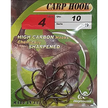 Rybářský háček Hayabusa - Háčky s očkem serie W1 - vel. 2