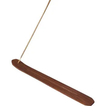 Vonná tyčinka Mani Bhadra Mani Bhadra Stojánek na vonné tyčinky Extra dlouhý dřevěný, 44 x 5 cm