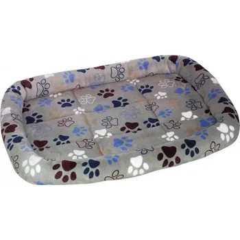 Pelíšek pro psa Nobby Classic plyšová podložka Lissi světle šedá 68 cm