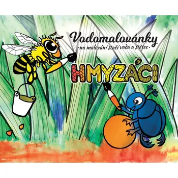 omalovánky ZoomBee Vodomalovánky Hmyzáci