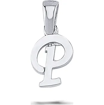 Přívěsek Lillian Vassago Zlatý přívěsek písmeno P LLV03-GP002-P Barva zlata: Bílá