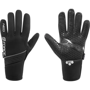 Cyklistické rukavice Force rukavice NEO (černá)