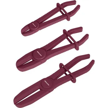 Ruční nářadí KRAFTWERKTOOLS BEST OF KW: Souprava kleští na hadicové spony 153/183/250mm uzamykatelné 3ks
