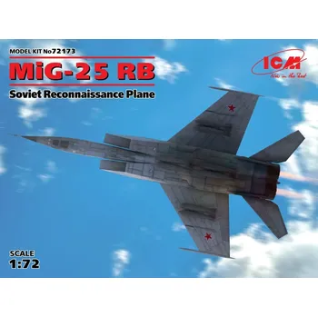 Modelářství 1:72 MiG-25 RB Soviet Reconnnaissance Plane