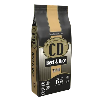 Krmivo pro psa Delikan prémiové granule psy CD Beef and rice 15 kg