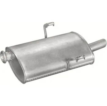 Zadní díl výfuku Výfuk POLMO - zadní tlumič - díl výfuku PEUGEOT 406 2.0i -16V (PR 19.15 [190-863])