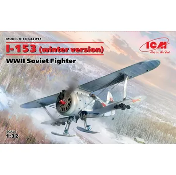 Plastikový model 1:32 I-153 "Chaika" (Winter Version)
