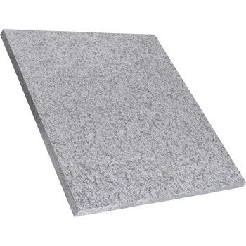 Obklad Žulová dlažba G603 New Bianco Cristal opalovaná 60x60x1,5 cm