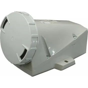 Elektrická zásuvka Průmyslová nástěnná zásuvka IZG 6343 400V, IP67, 63A, 4-pól (SEZ IZG 6343)