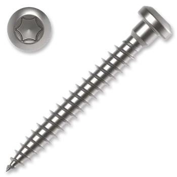 Vrut Vrut pro tesařské kování 4,8 x 35 půlkulatá hlava, plný závit