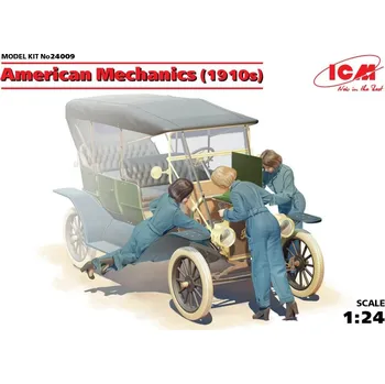 Plastikový model 1:24 American Mechanics 1910s (3 figurky)