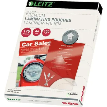 Laminovací fólie Sada 100 laminovacích kapes Leitz, A4, 175 mic ID_1369975