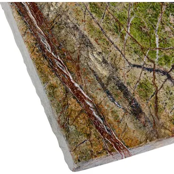 Obklad Mramor Rain Forest Green kartáčovaný 61x30,5x1 cm