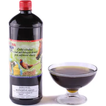 Krmiva Hulín Konopný olej pro koně 5l