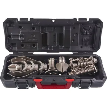 čistič potrubí Milwaukee 48534839 Sada koncovek na spirálu 32mm pro sekční čističku potrubí
