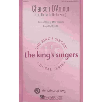 CHANSON D'AMOUR / SATB a cappella