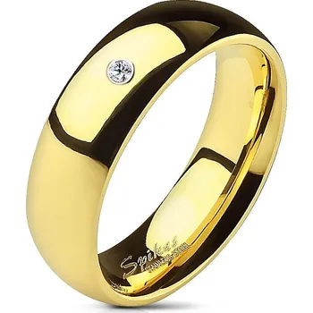 Prsten OPR1495 Dámský snubní prsten se zirkonem, šíře 6 mm (57)