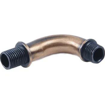 Fitinka Koleno pro lampičku Měděné