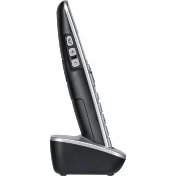 Stolní telefon Panasonic KX-TGQ500GS stribrna