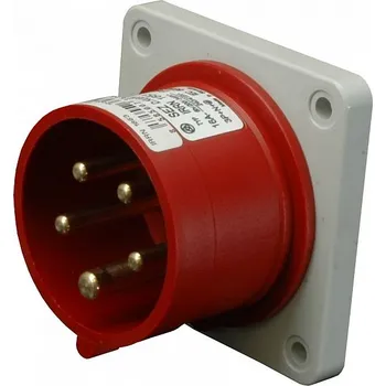 Elektrická zásuvka Průmyslová vestavná přívodka rovná IRRNO 3253 400V, IP44, 32A, 5-pól možnost otočení fází (SEZ IRRNO 3253)