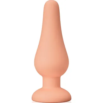 Anální kolík HEDVÁBNĚ HLADKÝ SILIKONOVÝ ANÁLNÍ KOLÍK ANAL PLUG NA NOŽCE - 76822048