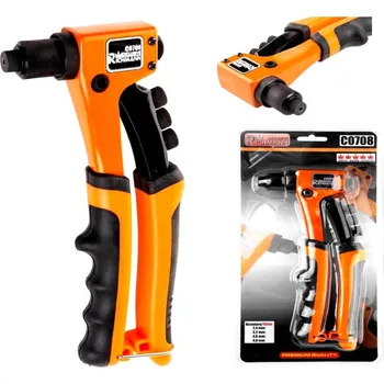 Nýtovací pistole RICHMANN Ruční nýtovnice na alu a ocelové nýty 2.4 - 4.8mm, nýtovačka