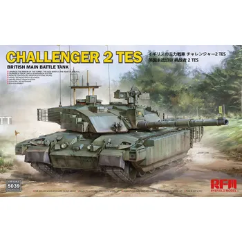 Plastikový model Ryefield model 1/35 British Main Battle Tank Challenger 2 TES