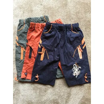 Chlapecké kraťasy Kraťasy delší provedení 110-152, velikost 110/116, Barva Veverkově oranžová, Složení materiálu 50% bavlna 50% polyester