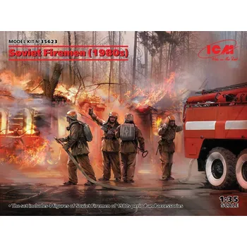 Plastikový model 1:35 Soviet Firemen 1980s