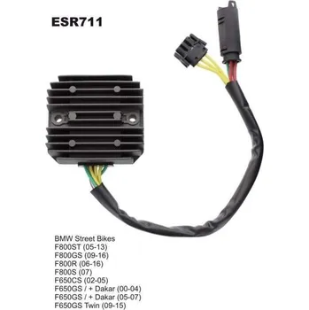 Elektroinstalace pro motocykl ELECTROSPORT regulátor dobíjení BMW F650 02-07, F 800ST, GS,R,S 07-12