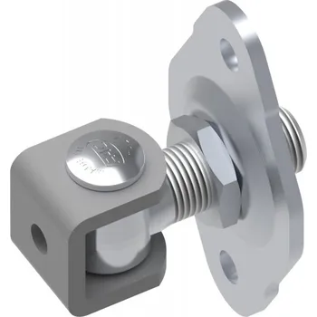 Příslušenství pro plot FAC Regulovatelný pant s „U“ podpěrou k přivaření, s malou deskou k přišr. VC1211.A18