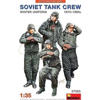 Plastikový model 1:35 Soviet Tank Crew 1970-80s