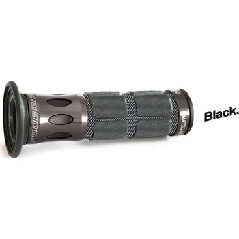 PROGRIP gripy PG744 SCOOTER ALU (22+25mm, délka 115mm) barva černá (jednodílné) (744-102)
